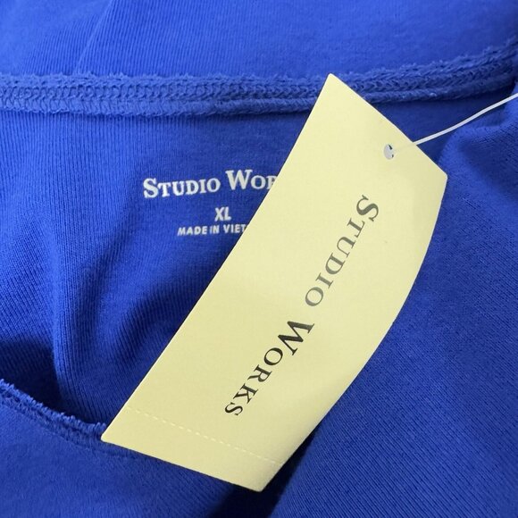 Studio Works women's Basic top sleeveless royal blue size XL - Picture 8 of 11